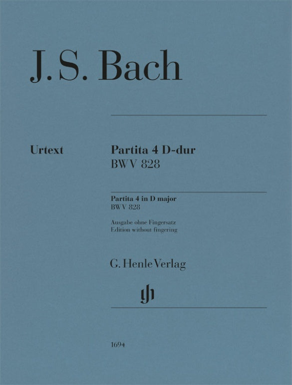 Bach: Partita No. 4 in D Major, BWV 828