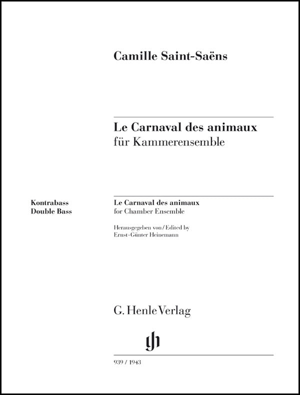 Saint-Saëns: Carnival of the Animals