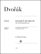 Dvořák: Serenade in E Major, B. 52, Op. 22