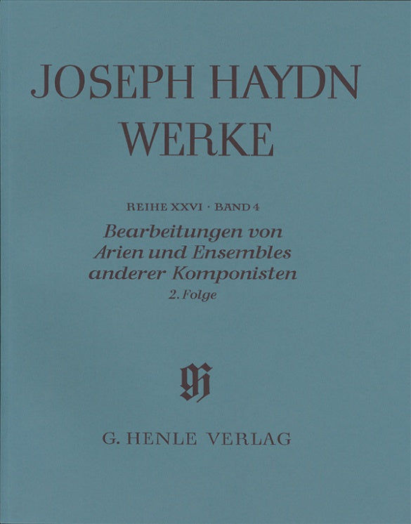 Haydn: Arrangements of Arias and Ensembles of Other Composers - Volume 2