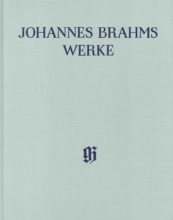 Brahms: Lieder and Gesänge, Opp. 103, 105-7, & 121