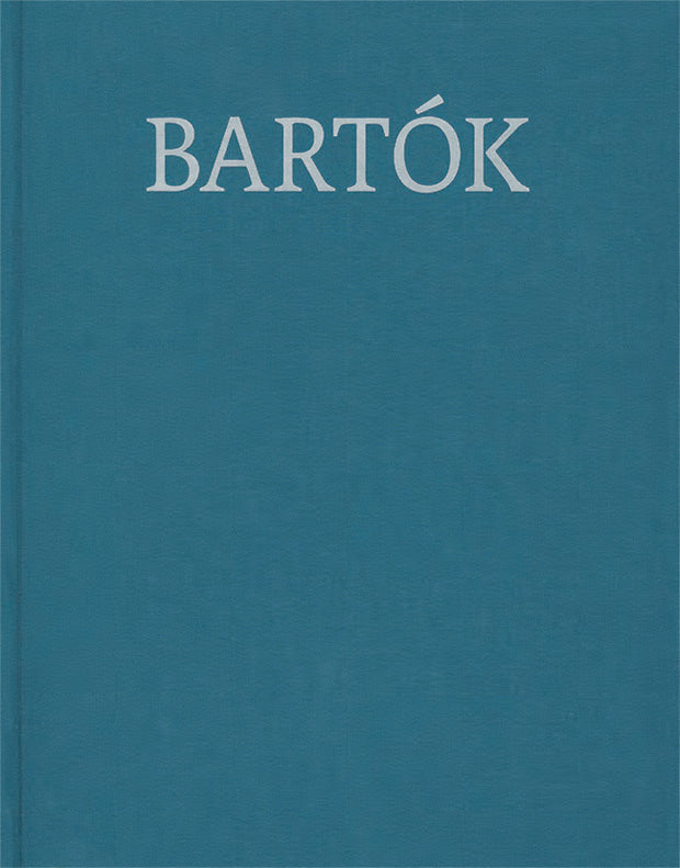 Bartók: Folk Song Arrangements