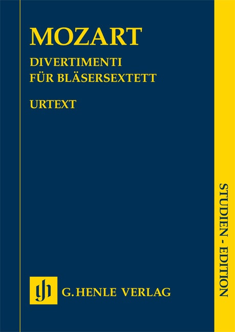 Mozart: Divertimenti for Wind Sextet