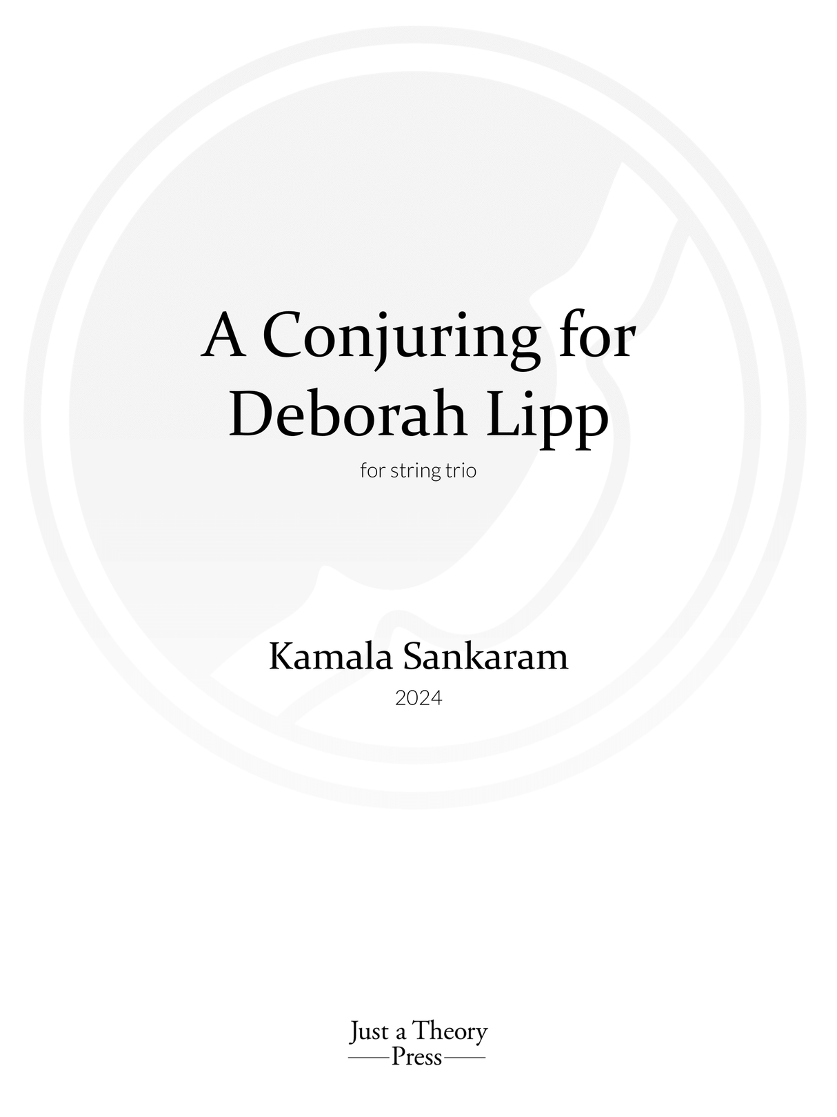 Sankaram: A Conjuring for Deborah Lipp