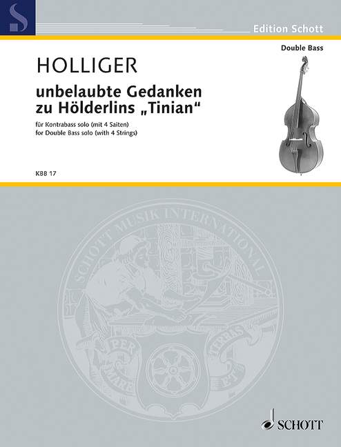 Holliger: unbelaubte Gedanken zu Hölderlins "Tinian"