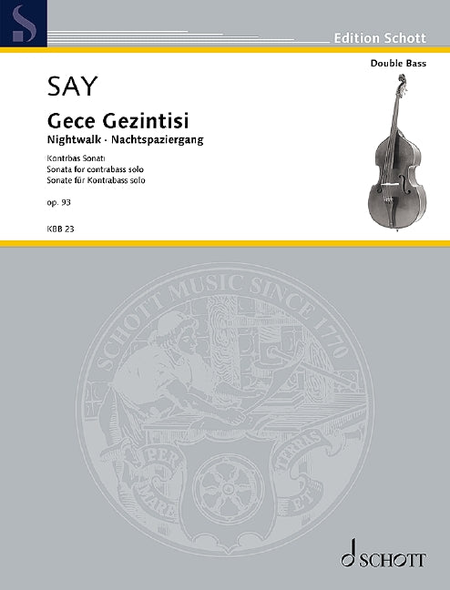 Say: Gece Gezintisi, Op. 93