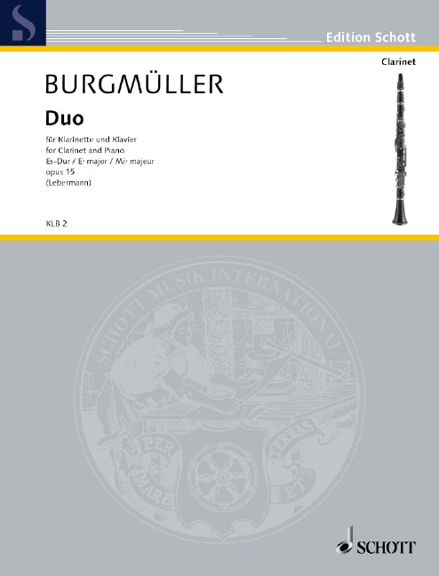 N. Burgmüller: Duo in E-flat Major, Op. 15