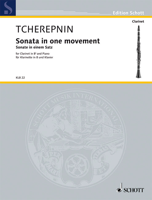 Tcherepnin: Clarinet Sonata