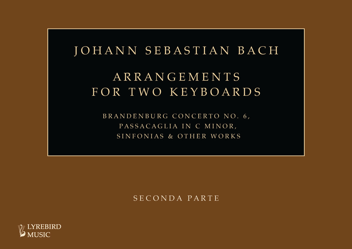 Bach: Arrangements for Two Keyboards