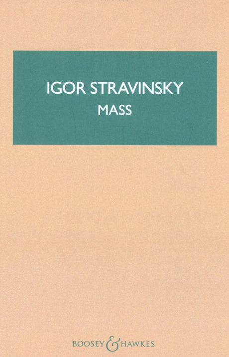 Stravinsky: Mass