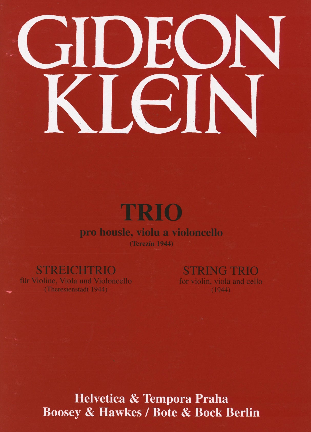 Klein: String Trio