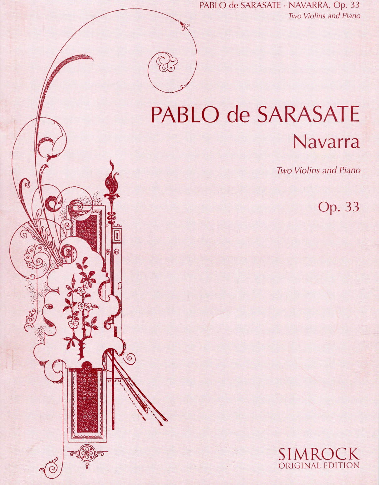 Sarasate: Navarra, Op. 33