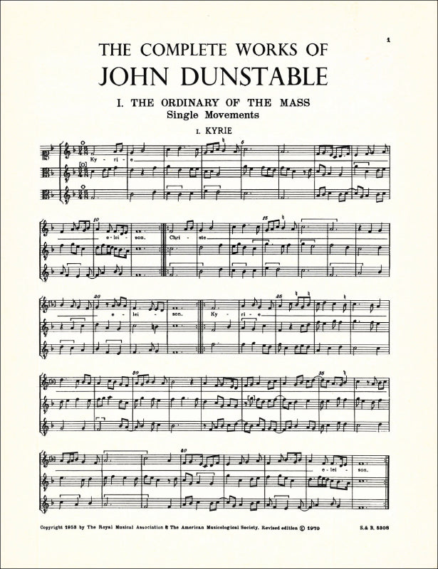 Dunstable: Complete Works