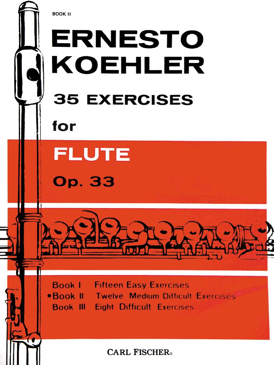 Koehler 35 Exercises for Flute Op33 楽譜 - 管楽器・吹奏楽器