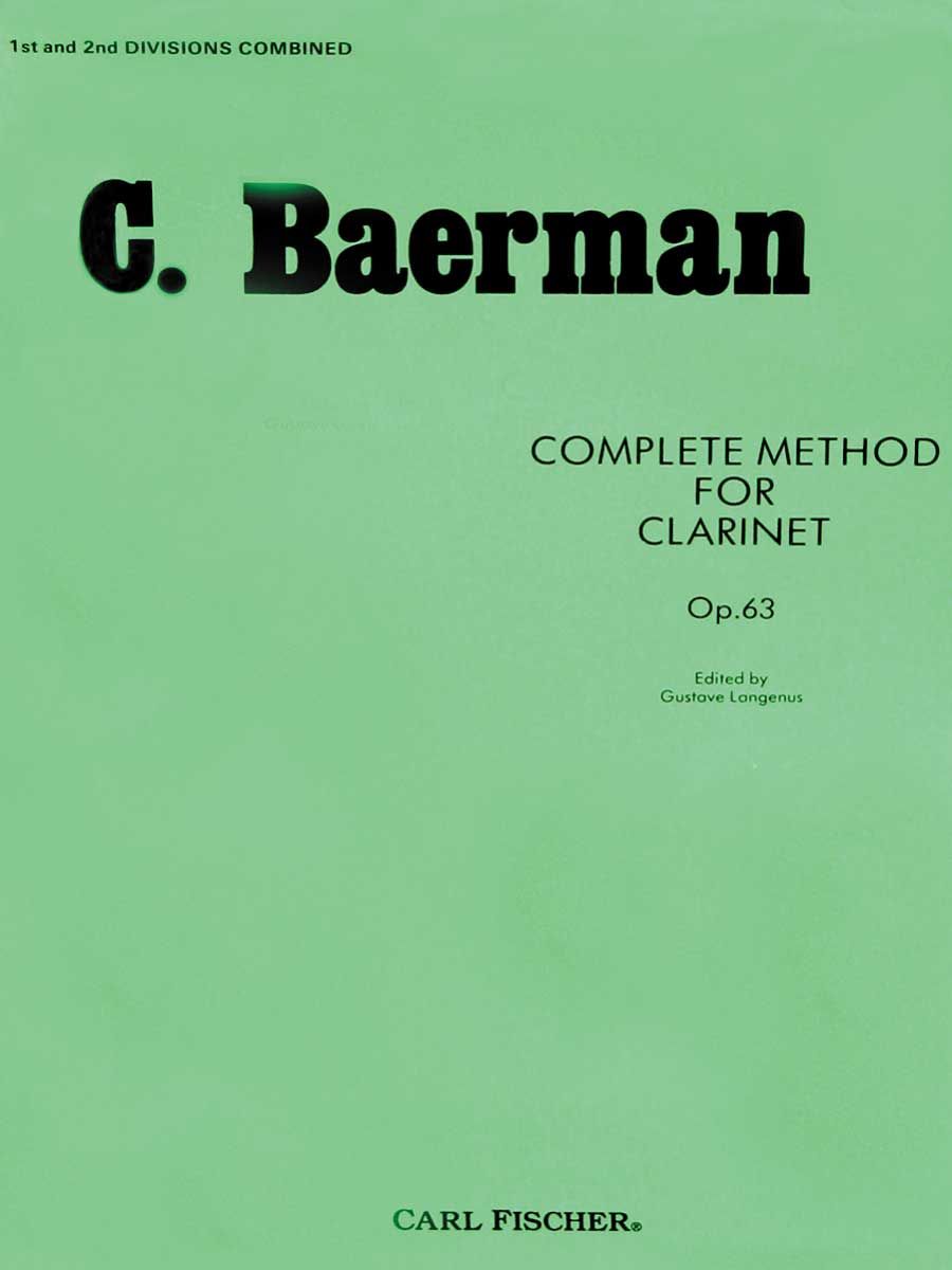 Baermann: Complete Method for Clarinet