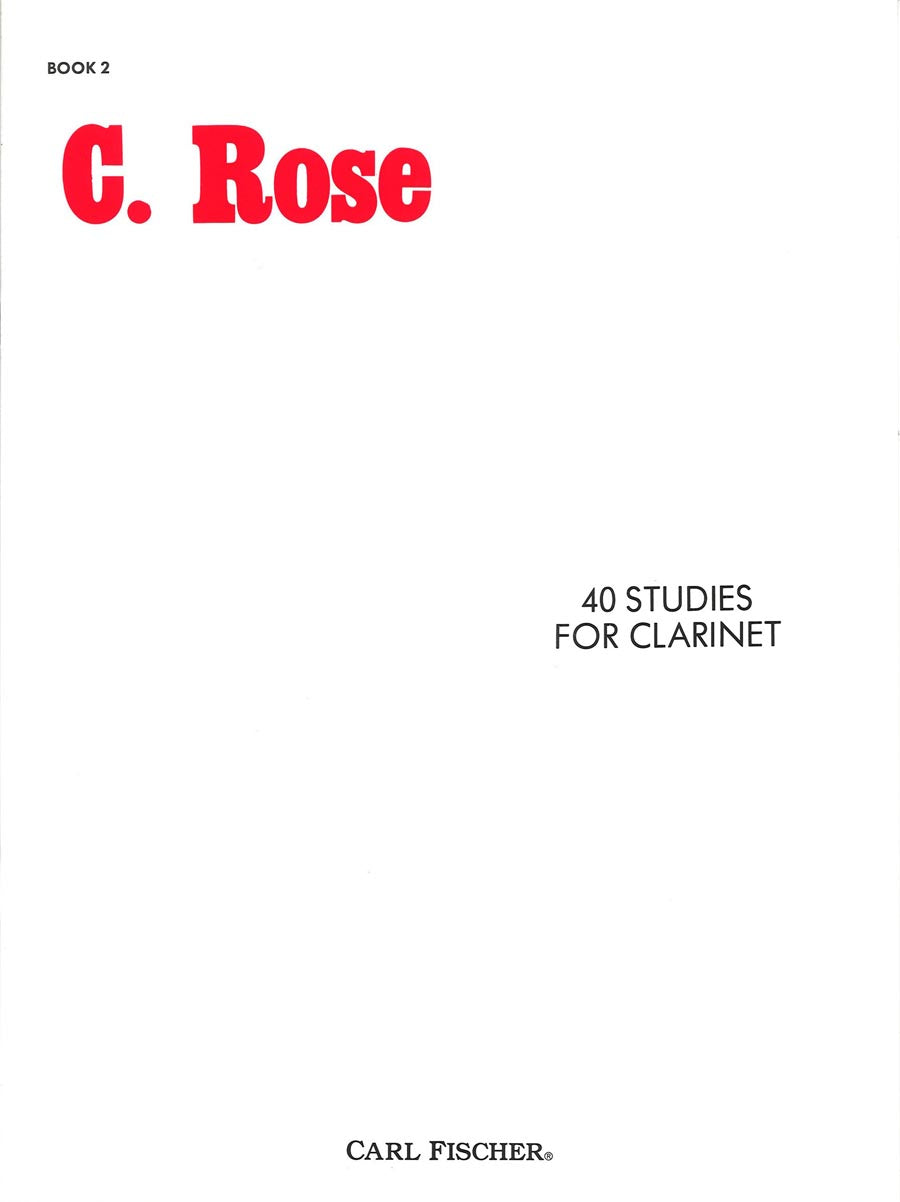 Rose: 40 Studies - Book 2 (Nos. 21-40)