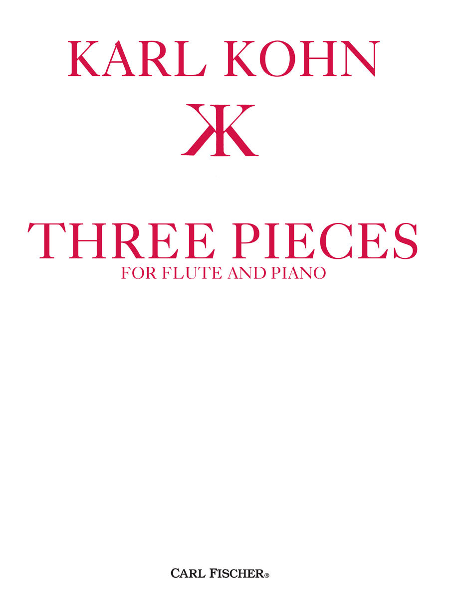 Kohn: Three Pieces for Flute & Piano