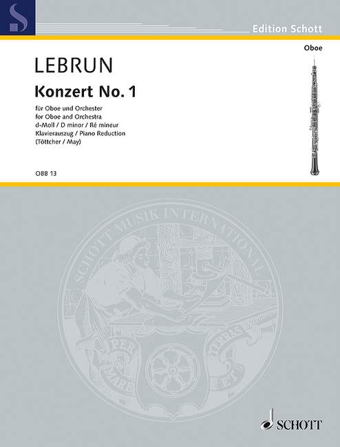 Lebrun: Oboe Concerto No. 1 in D Minor