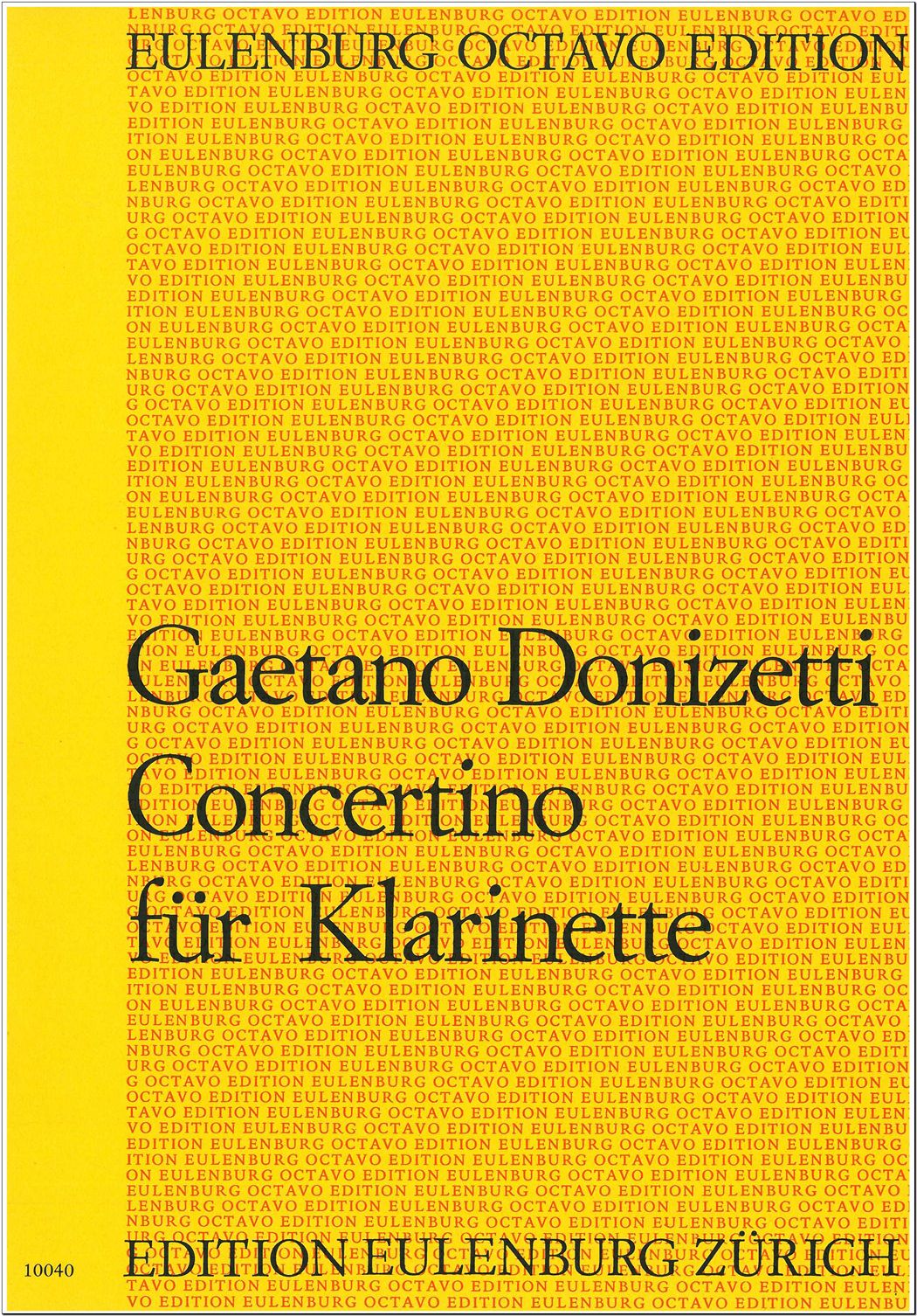 Donizetti: Concertino (Allegretto) for Clarinet in B-flat Major