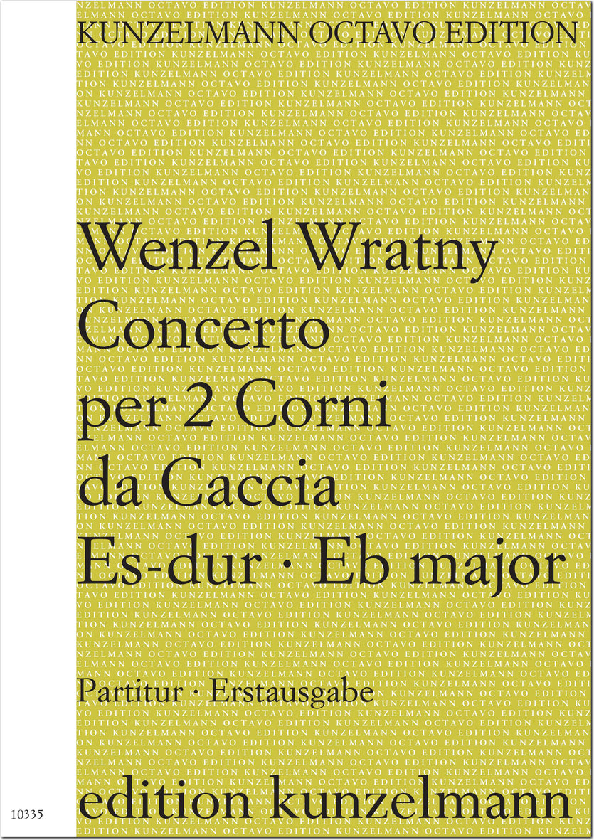 Wratny: Concerto for 2 Horns in E-flat Major
