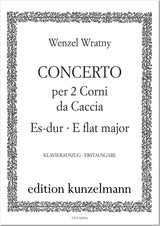 Wratny: Concerto for 2 Horns in E-flat Major