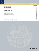 Linde: Treble Recorder Sonata in D Major