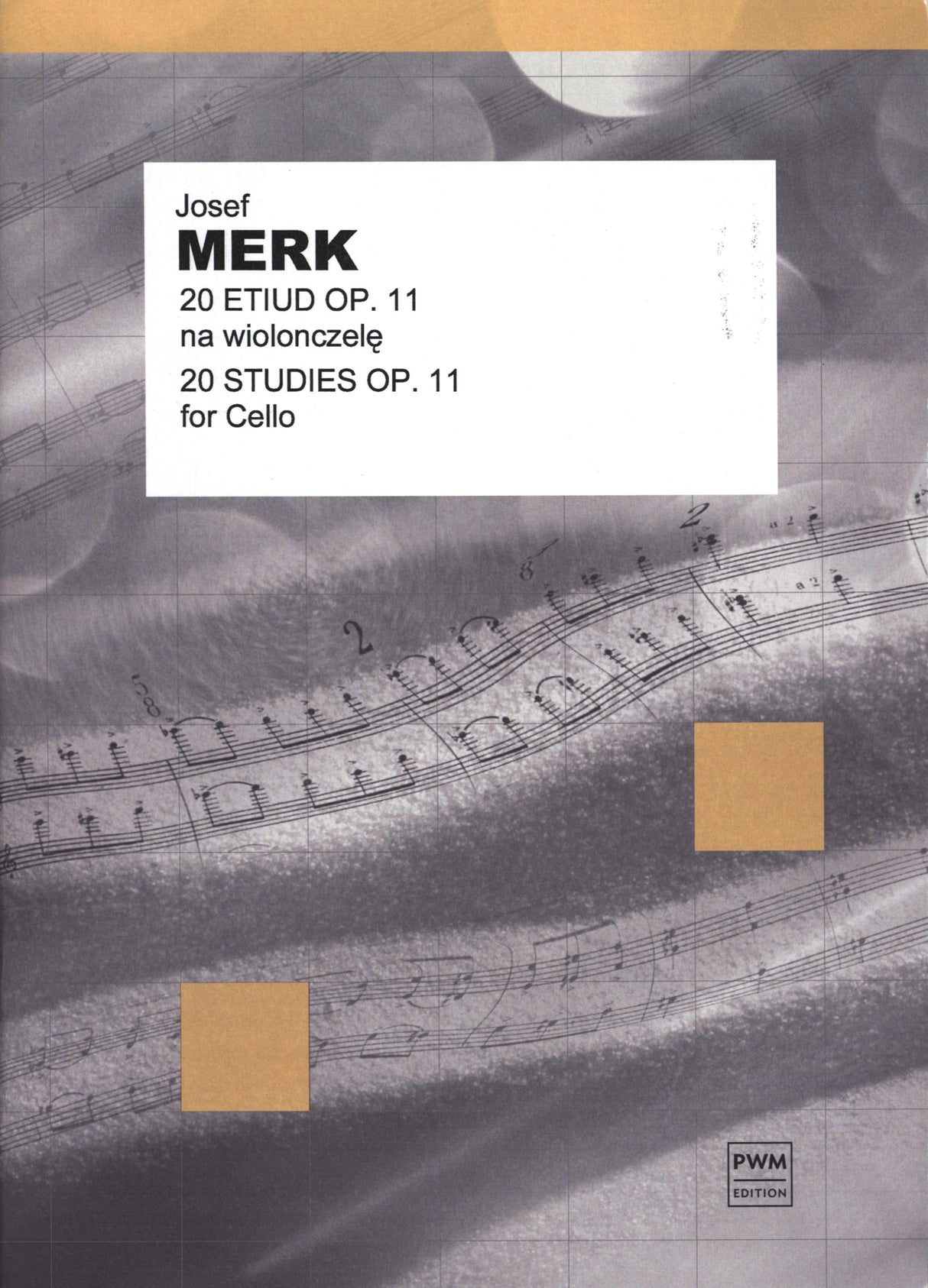 Merk: 20 Cello Etudes, Op. 11