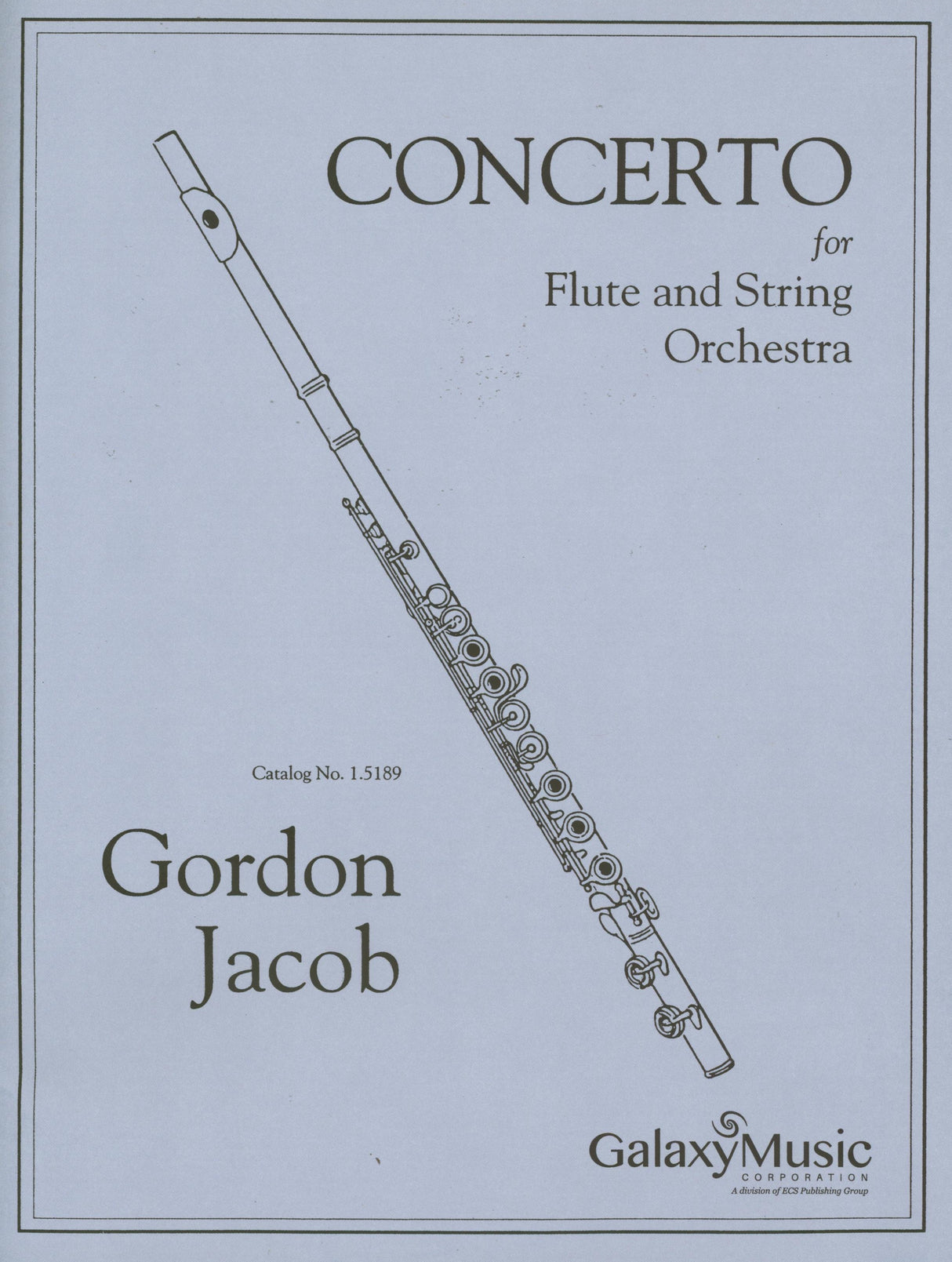 G. Jacob: Flute Concerto