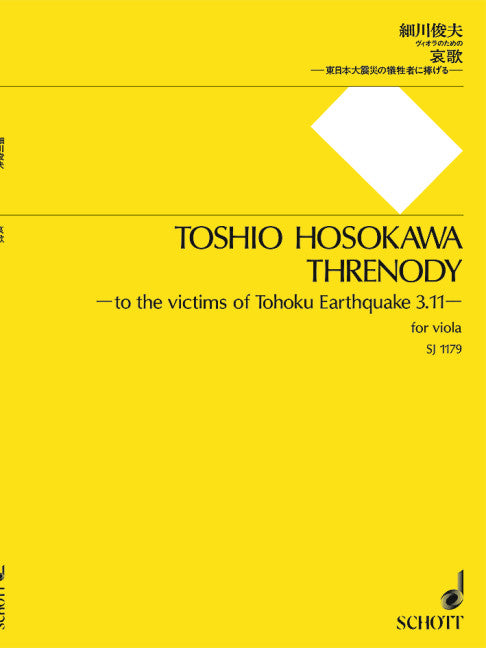 Hosokawa: Threnody