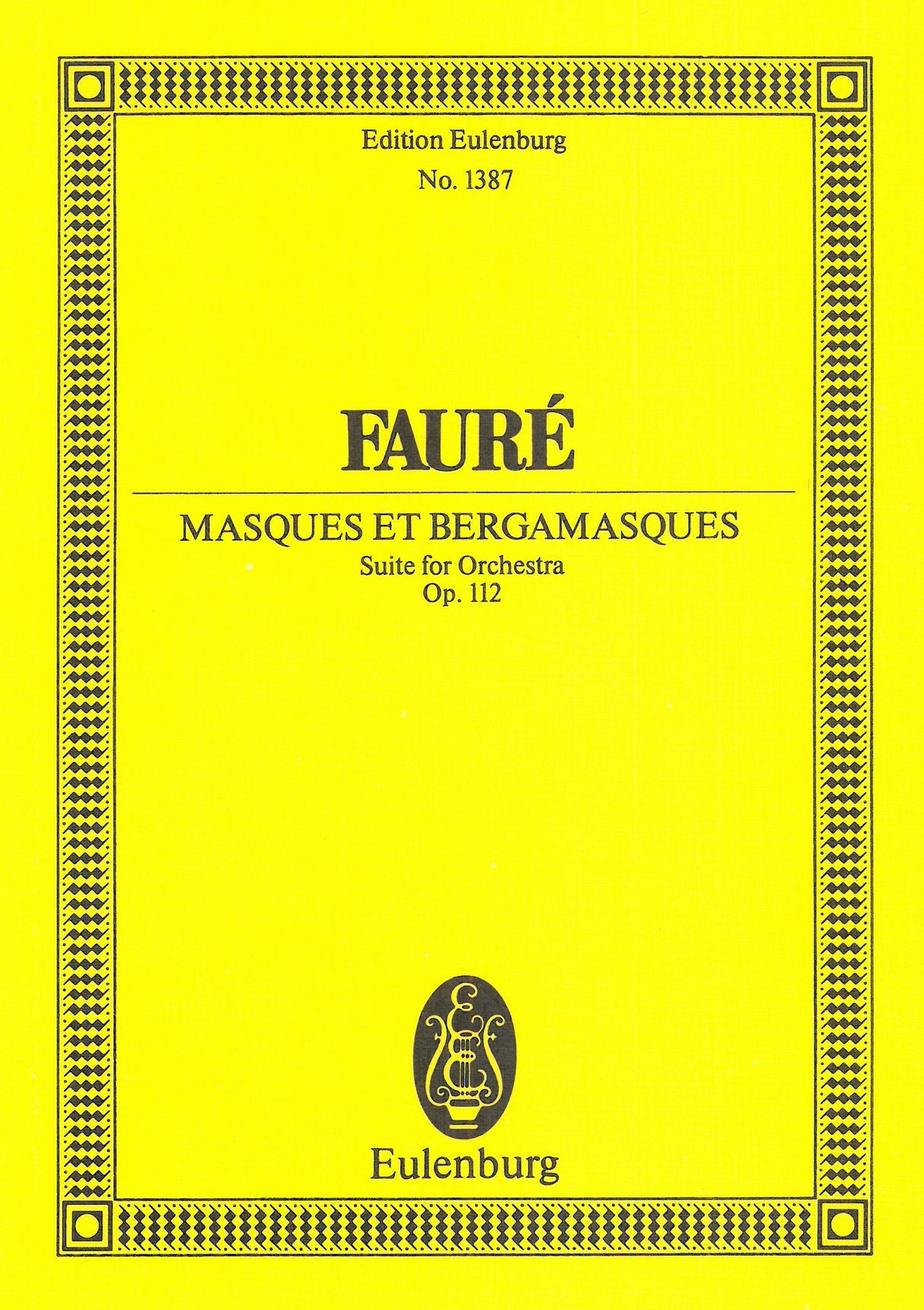 Fauré: Masques et Bergamasques, Op. 112