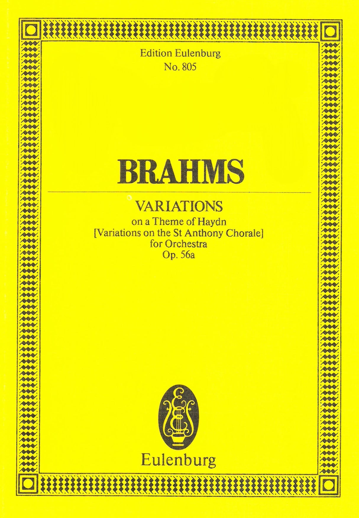 Brahms: Variations on a Theme of Haydn, Op. 56a