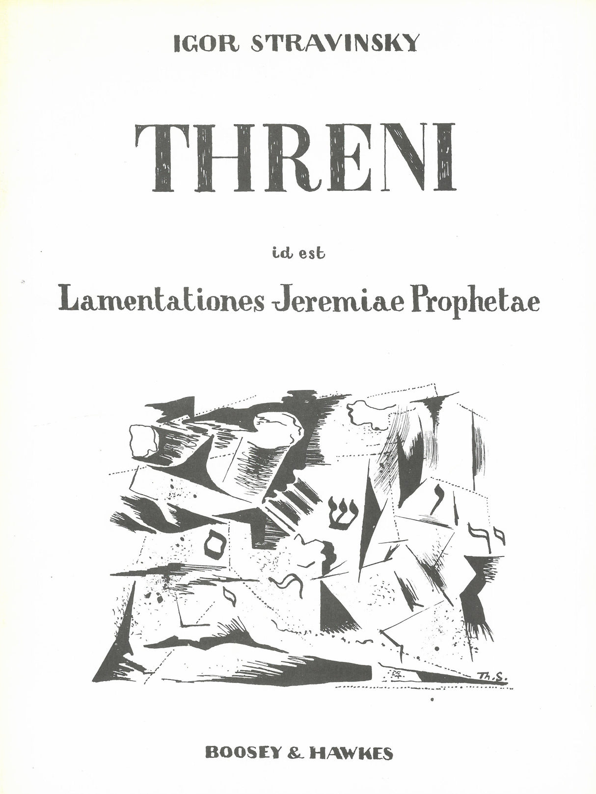 Stravinsky: Threni