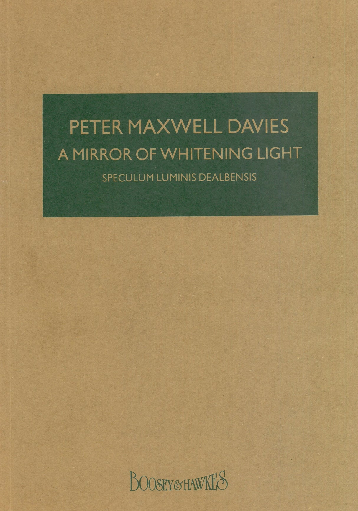 Davies: A Mirror of Whitening Light