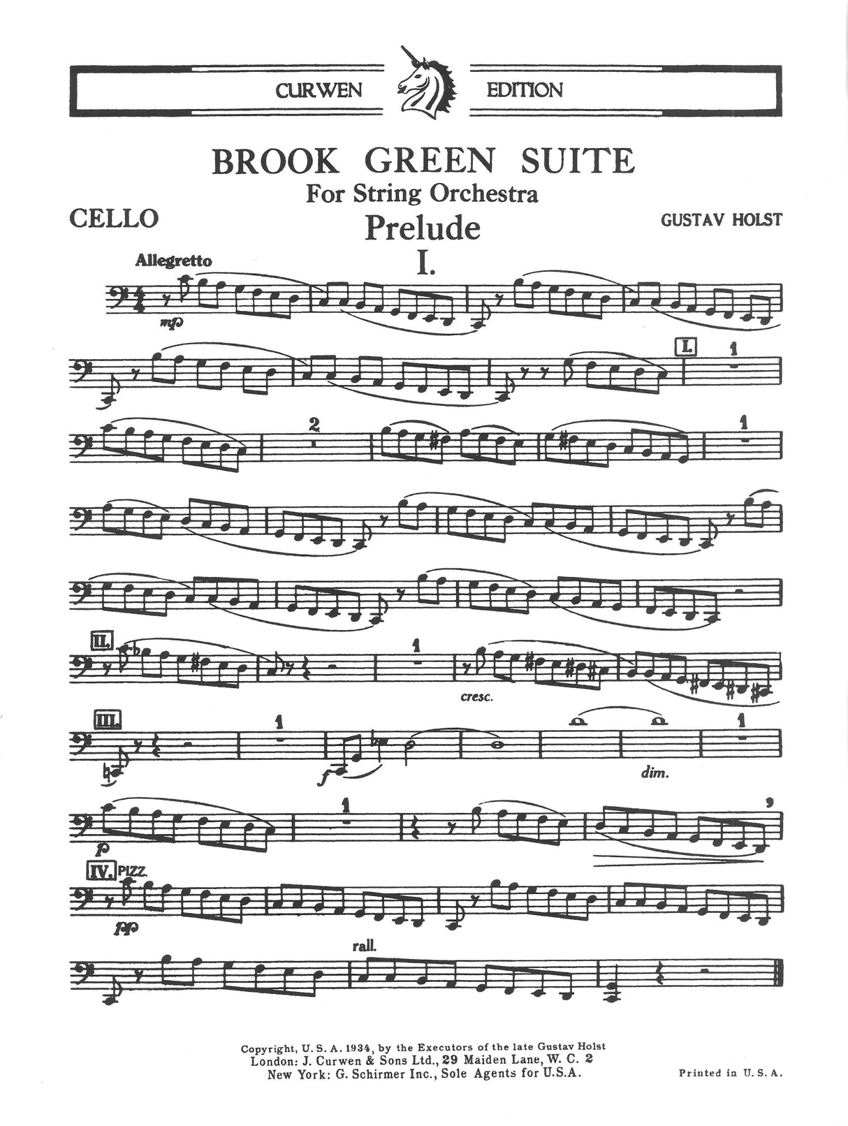 Holst: Brook Green Suite