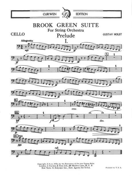 Holst: Brook Green Suite