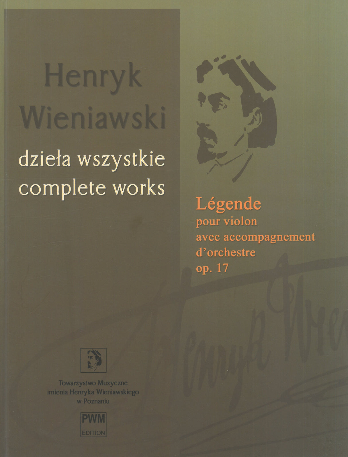 Wieniawski: Légende, Op. 17