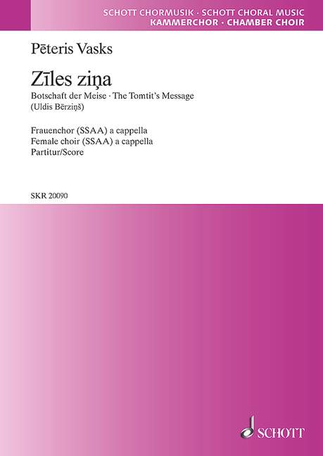 Vasks: Zīles ziņa