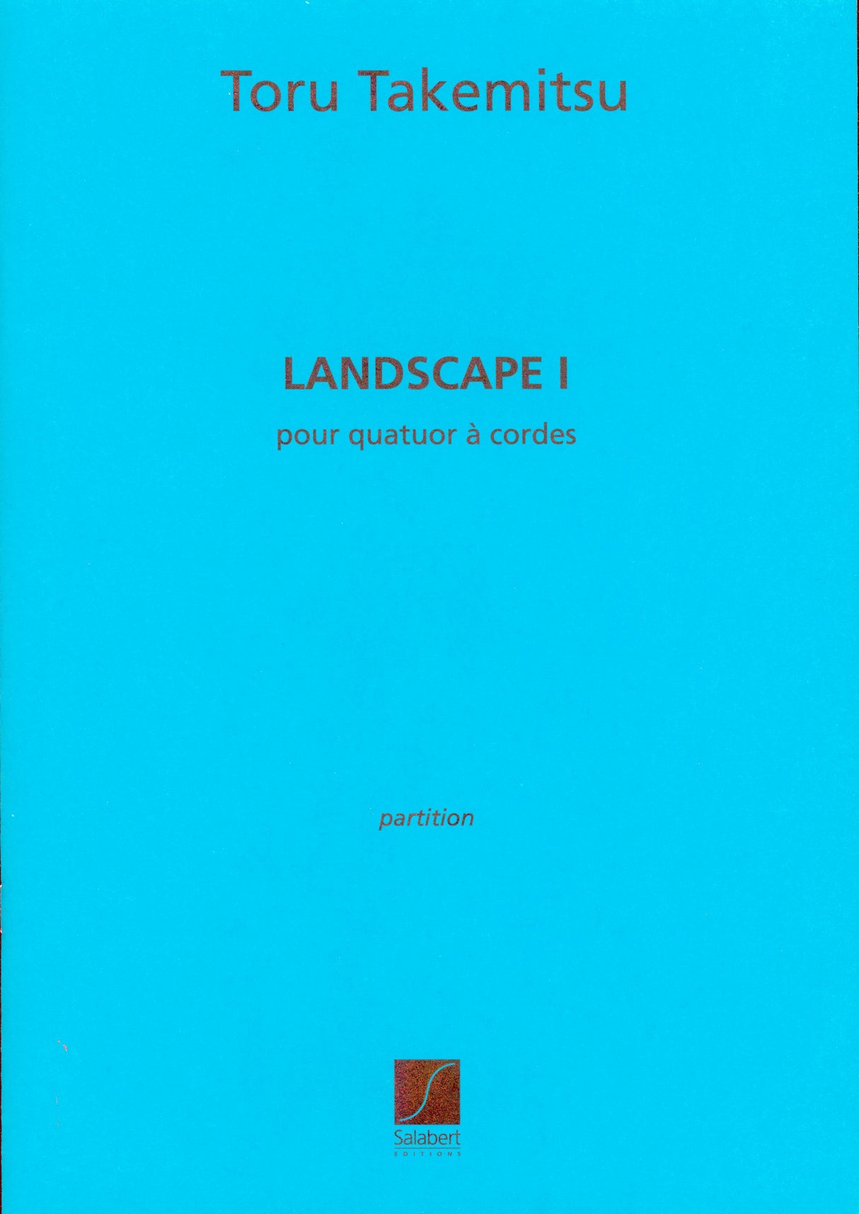 Takemitsu: Landscape I