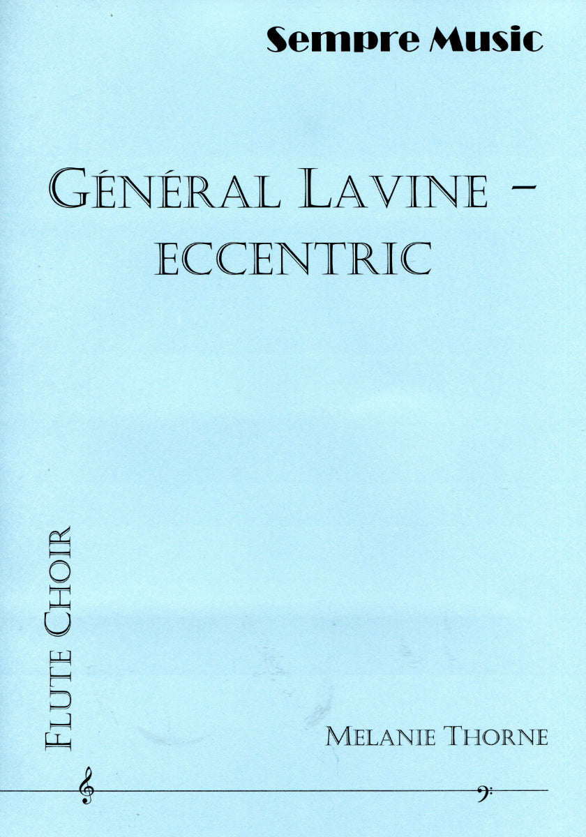 Debussy: Général Lavine - Eccentric (arr. for flute choir)