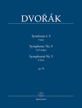 Dvořák: Symphony No. 5 in F Major, Op. 76