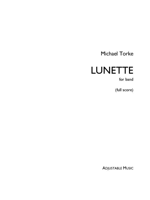 Torke: Lunette