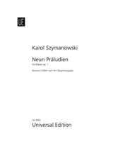 Szymanowski: 9 Preludes, Op. 1