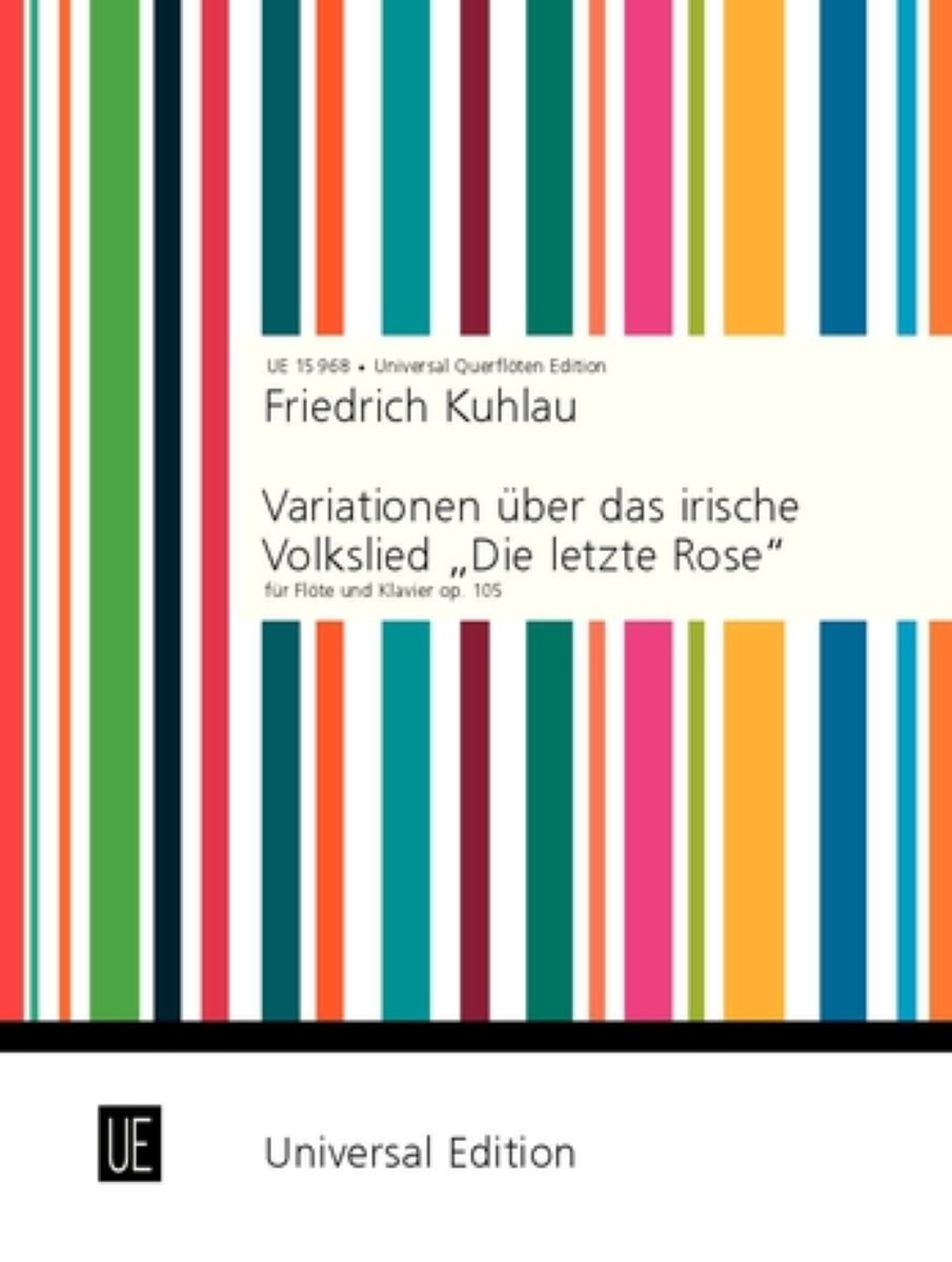 Kuhlau: 7 Variations on the Irish Folk Song "The Last Rose of Summer", Op. 105