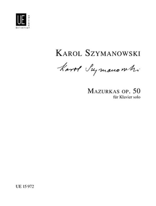 Szymanowski: Mazurkas, Op. 50