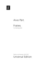 Pärt: Fratres (for string quartet)