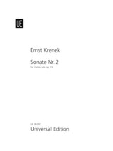 Krenek: Sonata No. 2 for Solo Violin, Op. 115