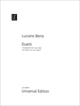 Berio: Duetti (arr. for 2 violas)