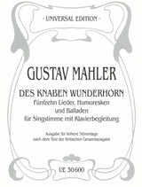 Mahler: 15 Songs, Humoreskes and Ballades from "Des Knaben Wunderhorn"