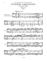 Beethoven: Variations for Piano - Volume 1