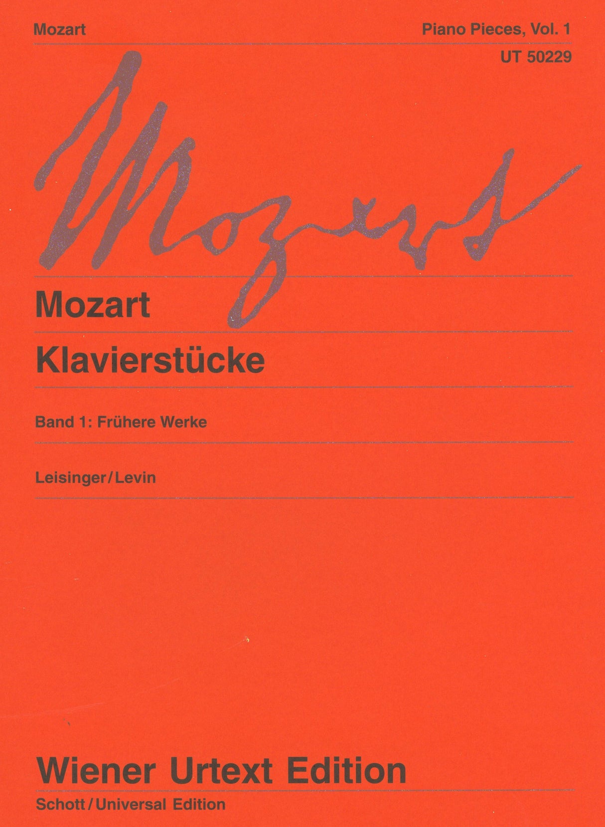 Mozart: Piano Pieces - Volume 1 (Early Works)